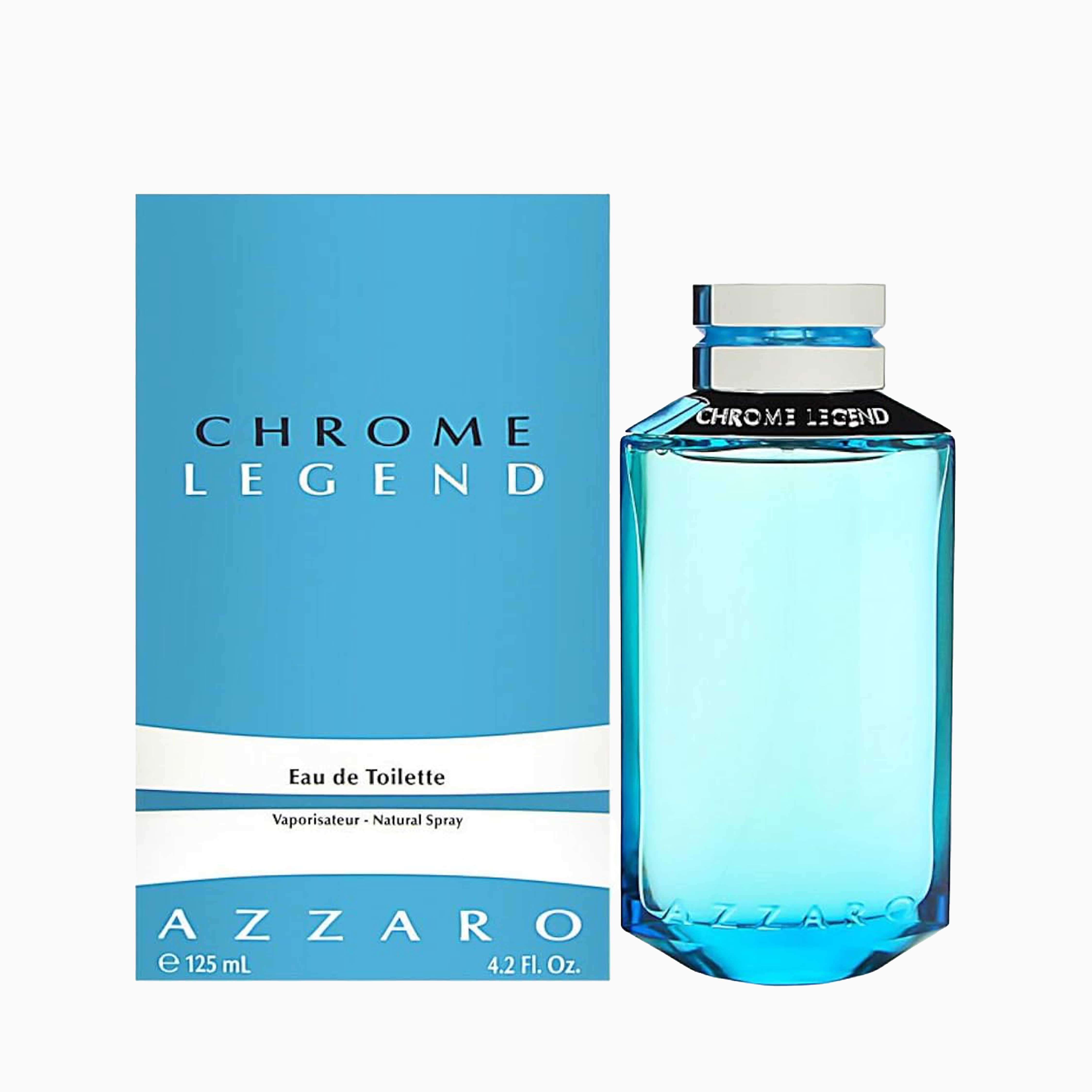 Azzaro Chrome Legend Eau de Toilette For Men 125ml
