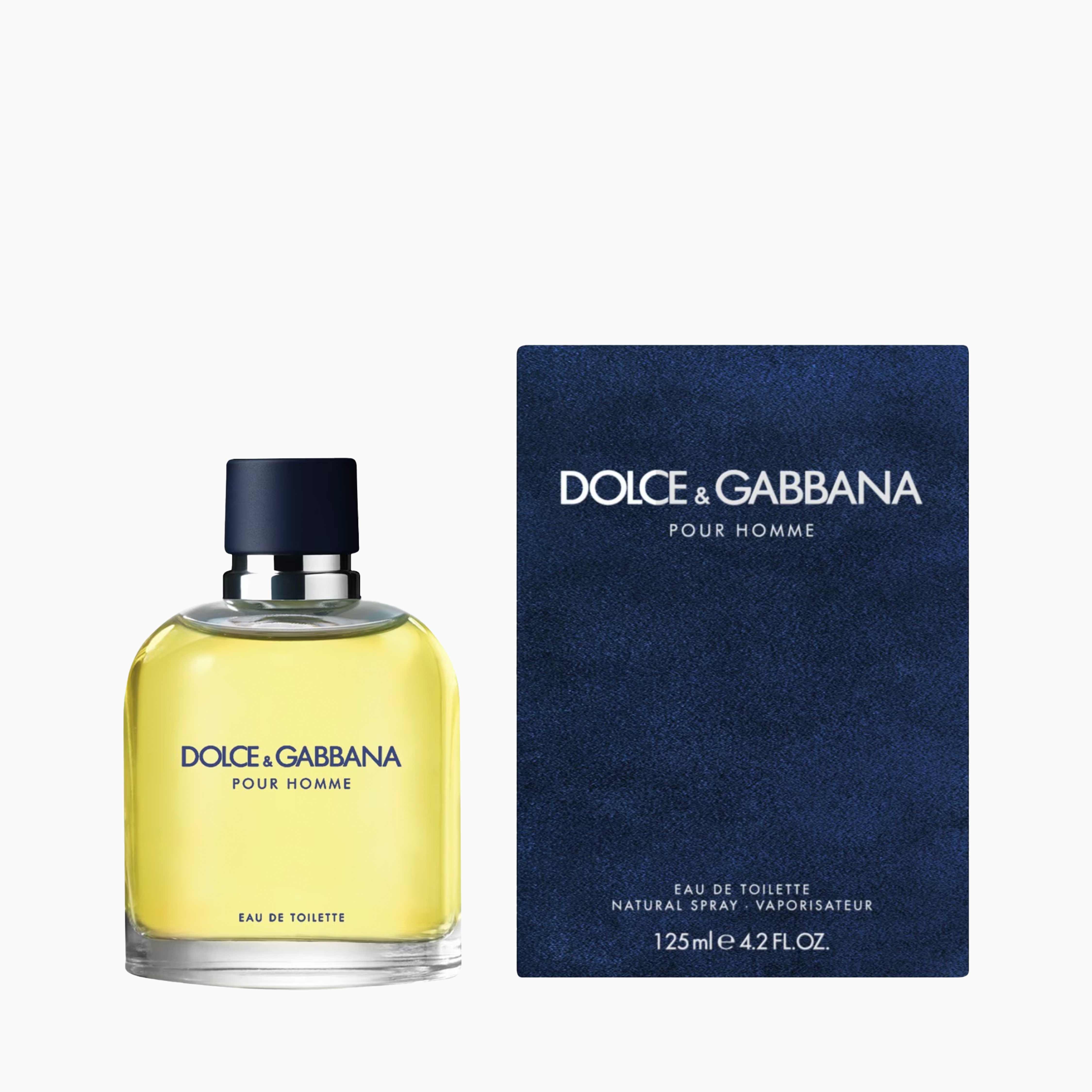 Dolce&Gabbana Pour Homme Eau de Toilette For Men 125ml