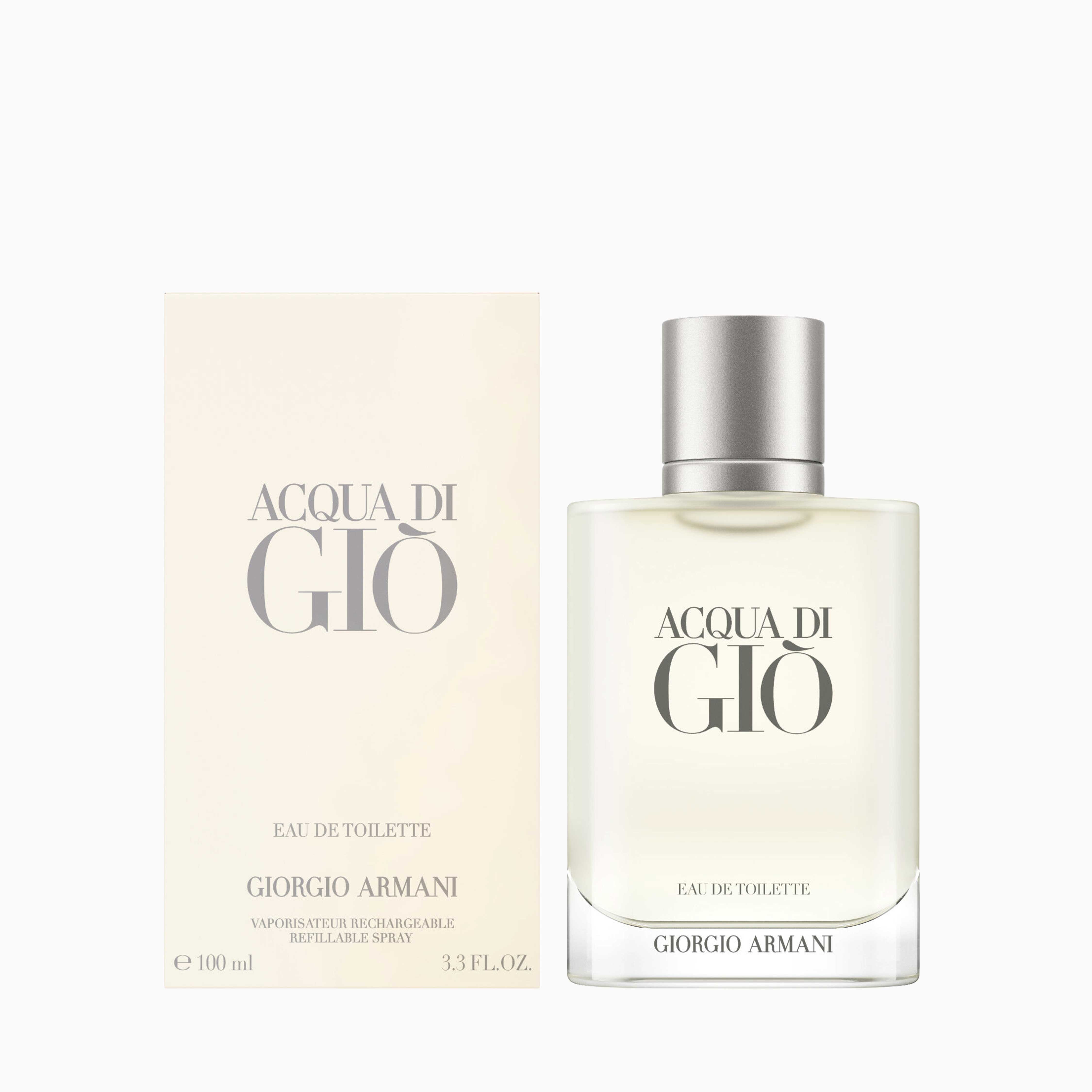 Giorgio Armani Acqua Di Gio Reflillable Eau de Toilette For Men 100ml