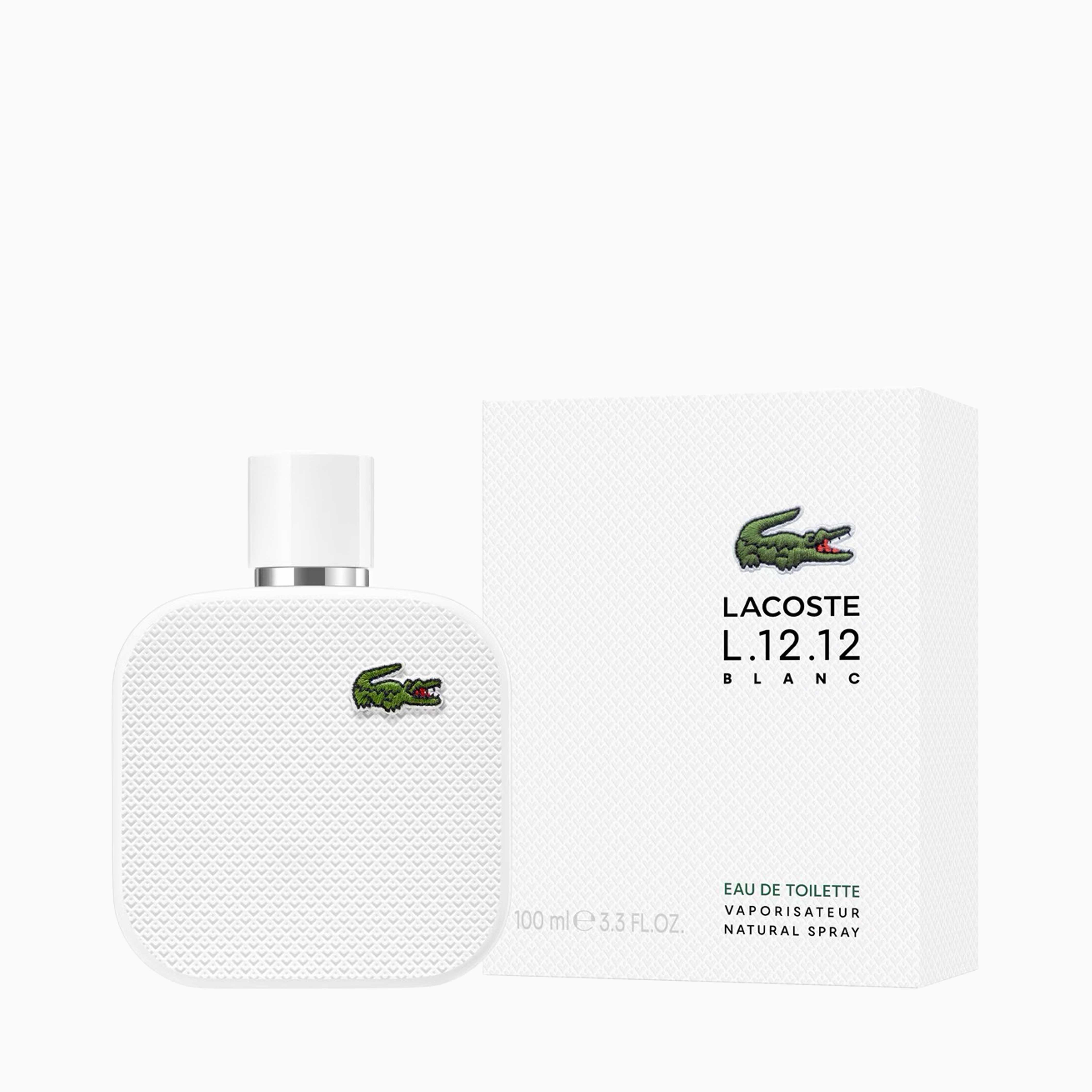 Lacoste Eau De Lacoste L.12.12 Blanc Pure Eau de Toilette For Men 100ml