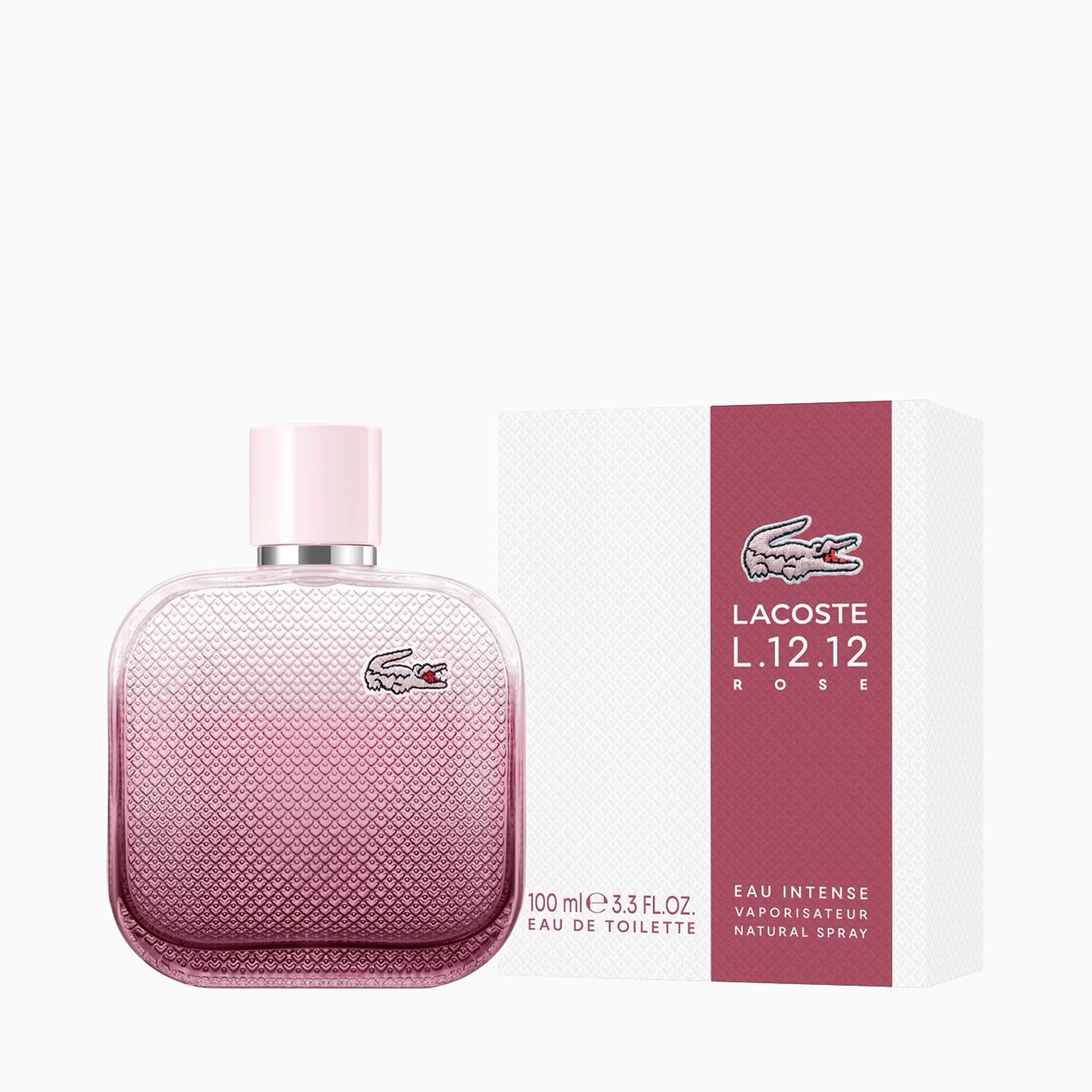 Lacoste L.12.12 Rose Eau Intense Eau de Toilette For Women 100ml